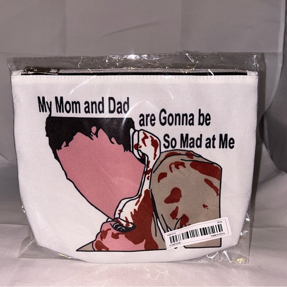 None Makeup Halloween 223 Decor Makeup Bag Horror Movies Scream